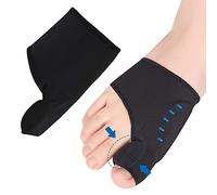DYKOOK Corrector de juanetes, separador de dedo gordo del pie protector de juanetes, 1 par de férula ortopédica para juanetes con protector de almohadilla de silicona, corrección no quirúrgica de