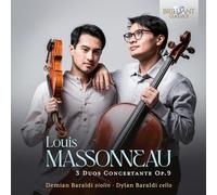 Dylan Baraldi|Demian Baraldi - Massonneau: 3 Duos Concertante Op.9
