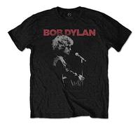 Bob Dylan - Camiseta unisex para hombre Sound Check negra - L