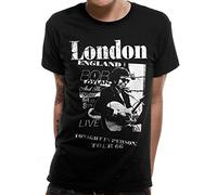 Dylan Bob - T-Shirt (Unisex M) Live in London (Black)
