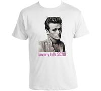 Dylan McKay Luke Perry Beverly Hills 90210 Men's Cotton T-Shirt White Shirt Top tee 3XL