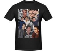 Dylan O'Brien Men's Classic Unisex Cotton T-Shirt for Men & Women, Classic tee Black(Small)