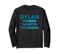 Dylan The Man The Myth The Legend Name Custom Boys Manga Larga