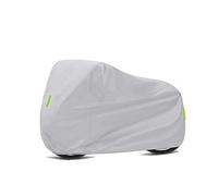 DYLBDL Funda Moto para Yamaha XSR 125 2021-2024, Funda para Moto Exterior Impermeable Protector Viento Antipolvo UV Exterior Protector Cubierta de Motocicleta,B/Silver