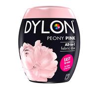 Dylon: Cápsula de 350 g para pintar telas a máquina, gama completa de nuevos colores disponibles Peony Pink