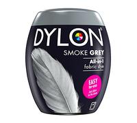 Dylon: Cápsula de 350 g para pintar telas a máquina, gama completa de nuevos colores disponibles Smoke Grey