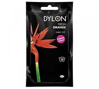 Dylon Fabric Dye - Tinte para tela (50 g), color naranja