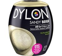 Dylon: Cápsula de 350 g para pintar telas a máquina, gama completa de nuevos colores disponibles Sandy Beige