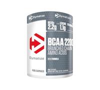 Dymatize BCAA 2200 Caps 400er - Aminoácidos esenciales: leucina, isoleucina, valina