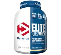 Dymatize Elite 100% Whey Gourmet Vanilla 2170g - Pulverizador de adecuada Poteína y Baja Azúcar + Proteína de Suero y BCAA