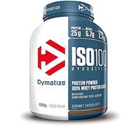 Dymatize ISO 100 Gourmet Chocolate 2,2kg - Hidrolizado de Proteína de Suero Whey + Aislado en Polvo