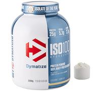 Dymatize ISO 100 Gourmet Vanilla 2,2kg - Hidrolizado de Proteína de Suero Whey + Aislado en Polvo