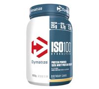 Dymatize ISO 100 Hydrolyzed Birthday Cake 932g - Hidrolizado de Proteína de Suero Whey + Aislado en Polvo