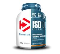 Dymatize ISO 100 Hydrolyzed Chocolate Peanut 2264g - Hidrolizado de Proteína de Suero Whey + Aislado en Polvo