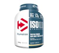 Dymatize ISO 100 Hydrolyzed Gourmet Vanilla 2264g - Hidrolizado de Proteína de Suero Whey + Aislado en Polvo