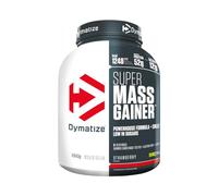 Dymatize Super Mass Gainer Strawberry 2,9kg - Polvo Para Ganar Peso + Carbohidratos, BCAA y Caseína