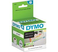 DYMO 1-Up File Folder Labels, 9/16 x 3-7/16, White, 260/Box, Sold as 1 Box