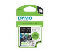Dymo 16957 (S0718040) cinta nylon flexible negro sobre blanco 12mm