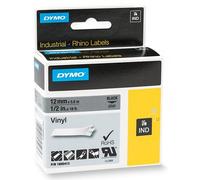 Dymo 1805413 IND Rhino cinta vinilo negro sobre gris 12mm