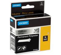 Dymo S0718180/ 18486 IND Rhino cinta permanente poliéster metálico 12 mm (original)