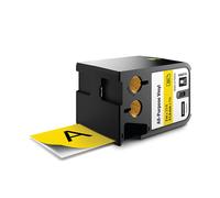 DYMO XTL 1868775 - Cinta de escritura XTL, vinilo, 54 mm, negro/amarillo
