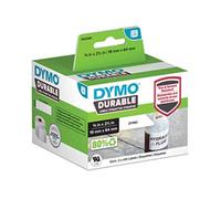 Dymo 1933085 etiqueta de código de barras negro sobre blanco 19x64mm