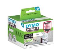 Dymo 1933085 etiqueta de código de barras negro sobre blanco 19x64mm