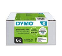 Dymo 2093094 etiquetas multiuso removibles 6 rollos