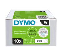 Dymo 2093097 cinta negro sobre blanco 12 mm 10 cintas 45013 (original)