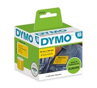 Dymo 2133400 etiquetas de envío y de identificación de color amarillo