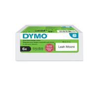 Dymo 2234187 pack 6 etiquetas de identificación blancas removibles (original)