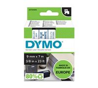 Dymo 40914 (S0720690) cinta plástica azul sobre blanco 9mm