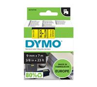 Dymo S0720730 / 40918 cinta negro sobre amarillo 9 mm (original)