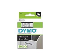 Dymo 45013 - Cinta de etiquetado (transferencia térmica, 12 mm)