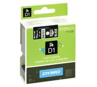Dymo cinta de etiquetas S0721010 / 53721 blanco sobre negro 24 mm (original)