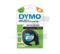 Dymo 91221 (S0721660) cinta plástica blanca 12 mm