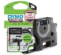DYMO Cinta LM D1 DURABLE 12mmx3m Blanco/Negro