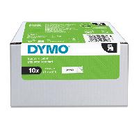 Dymo 2093096 cinta negra sobre blanco 9 mm 10 cintas