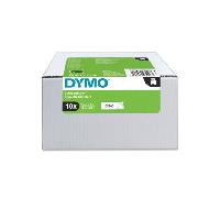 dymo cinta lm d1 multipack 9mmx7m value pack (s0720680 10 rollos) negroblanco