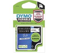 Dymo D1 Cinta de Etiquetado Resistente 12mm 5.5m Negro/Blanco