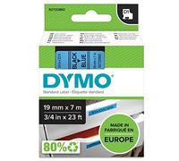 Dymo 45806 (S0720860) cinta plástica negro sobre azul 19mm