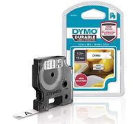Dymo d1 - etiquetas durable - negro sobre blanco - 12mm x 5.5m