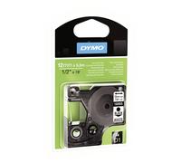 Dymo d1 - etiquetas durable - negro sobre blanco - 12mm x 5.5m