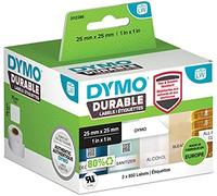 Dymo durable blanco etiqueta para impresora autoadhesiva