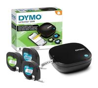 DYMO Etiquetadora LetraTag 200B Bluetooth | Impresora de etiquetas compacta | Se conecta mediante tecnología inalámbrica Bluetooth a iOS y Android | Incluye 3 cintas de etiquetas
