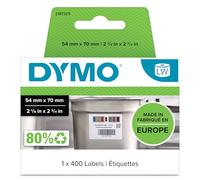 DYMO LabelWriter Etiquetas de rotación de inventario | con código de color indican el día para cocinas profesionales | 54 x 70 mm | 1 rollo de 400 | para máquinas etiquetadoras LW 550 y 5XL