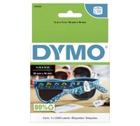 Dymo etiquetas auténticas lw de precio en formato doble - 10 mm x 19
