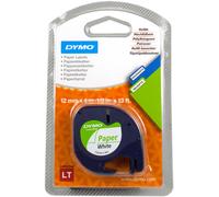 DYMO LetraTAG Cinta mecanográfico Negro sobre blanco Original S0721520