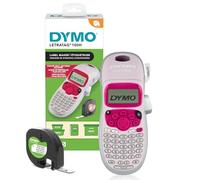DYMO® LetraTag LT-100H - Etiquetadora de Mano | Impresora de Etiquetas de Teclado ABC con Pantalla LCD de 13 Caracteres fácil de Usar, Ideal para la organización del hogar y la Oficina, Rosa (Nuevo)