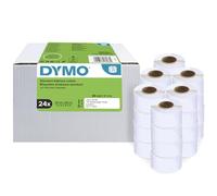 DYMO LW etiquetas auténticas de dirección | 28 mm × 89 mm | 24 rollos de 130 etiquetas con reverso fácil de retirar (3120 etiquetas) | autoadhesivas | para etiquetadoras LabelWriter